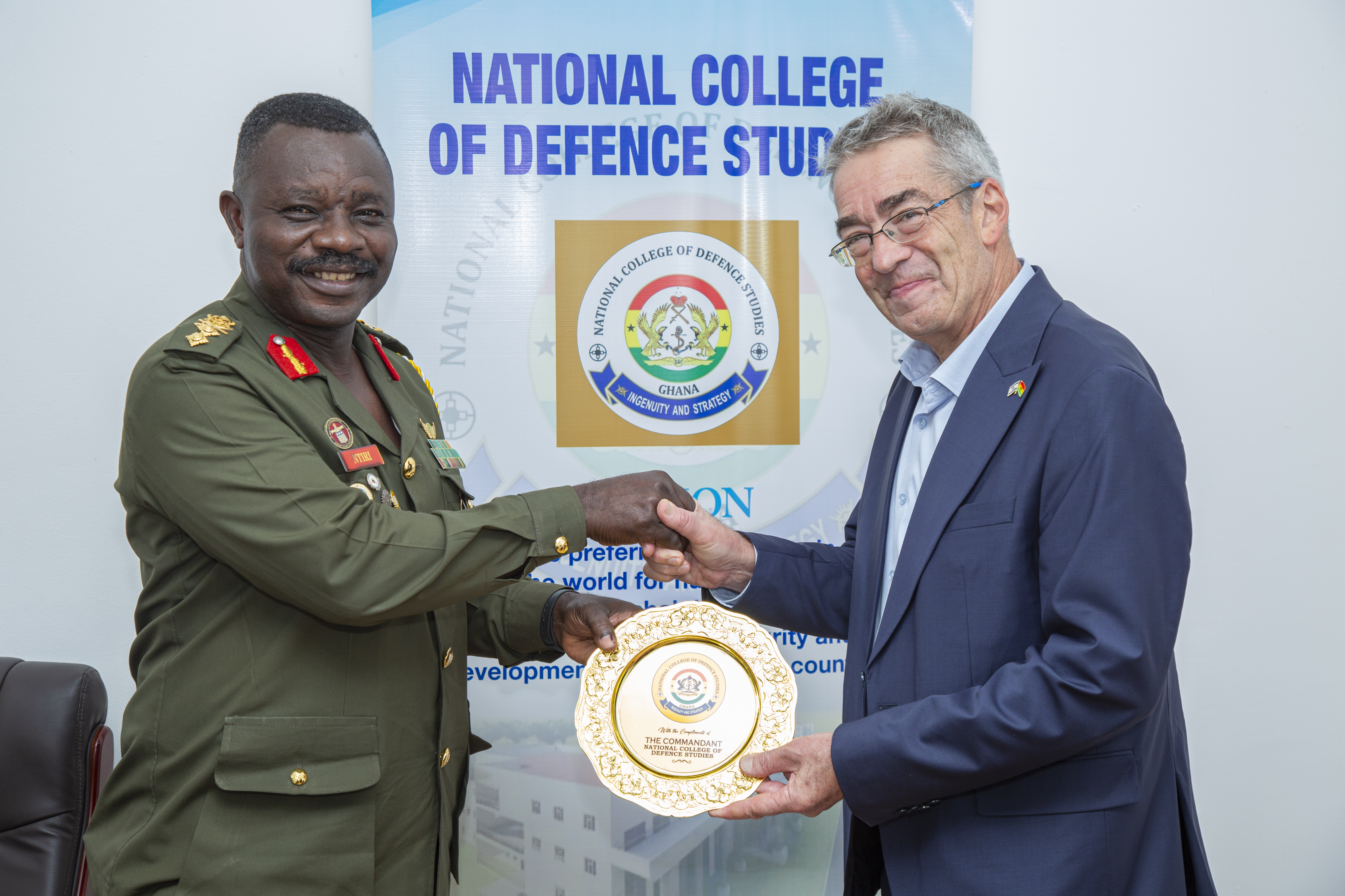 Israeli Ambassador Pays Courtesy Call on NCDS Commandant